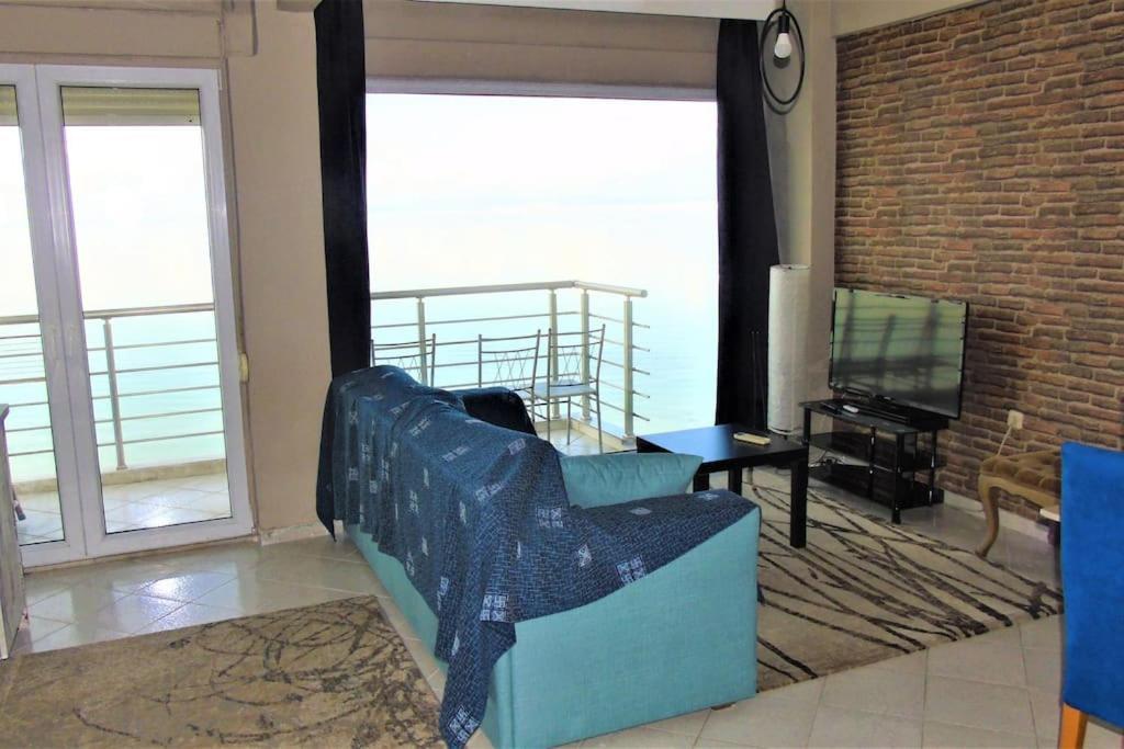 Апартаменты Perea Sea View Переа Экстерьер фото